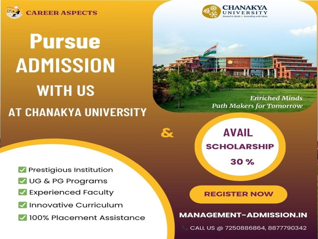 Chanakya university admission 2025