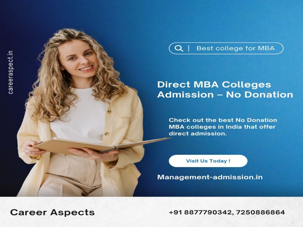 Direct MBA Admission – No Donation