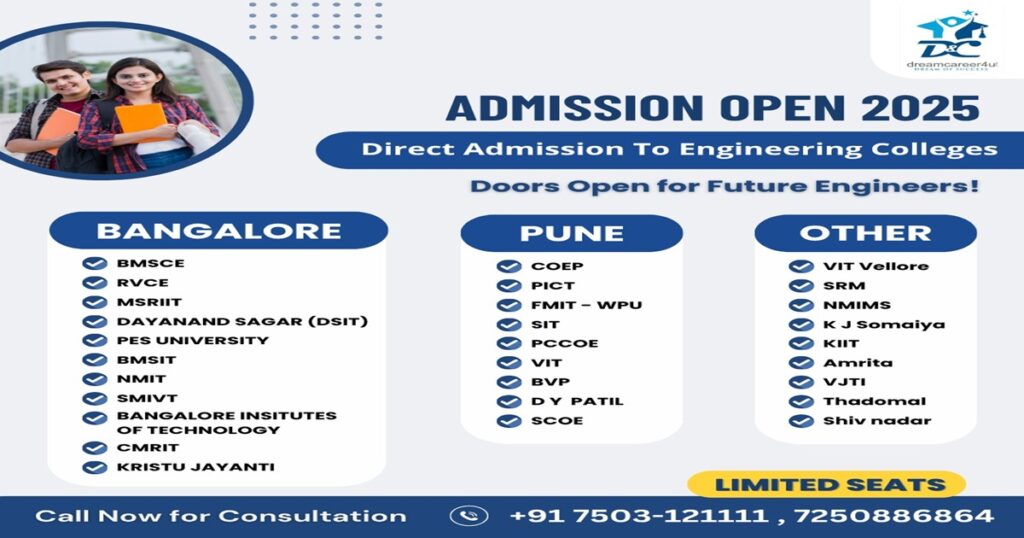 Top Engineering Colleges Bangalore – Management Quota